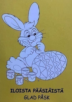 Iloista pääsiäistä Glad påsk