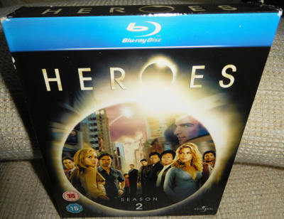 Heroes 2. kausi [4x Blu-ray] (ei tekstitystä suomeksi)