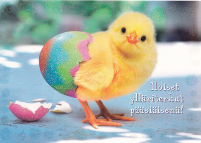 Postikortti Pääsiäinen
