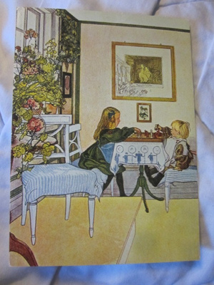 Carl Larsson / Schackspelet