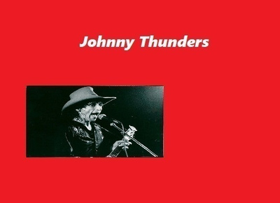 JOHNNY THUNDERS --- postikortti  9cm x 13cm