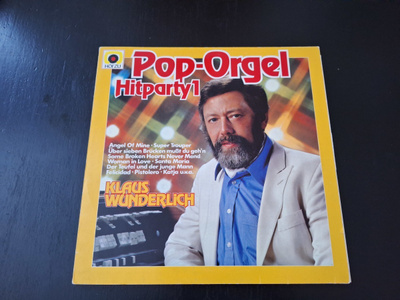 KLAUS WUNDERLICH - POP-ORGEL HITPARTY 1 . LP