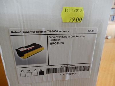 BROTHER TN-6600 MUSTA LASERKASETTI