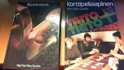 2 x korttipelikirja