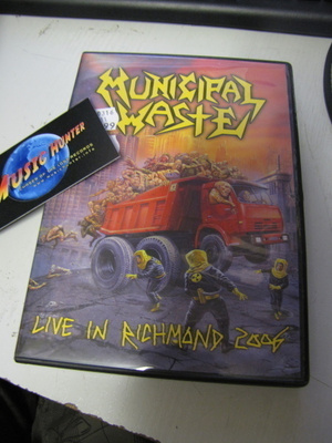 MUNICIPAL WASTE - LIVE IN RICHMOND 2006 UUSI DVD