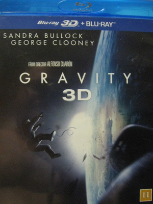 GRAVITY 3D BLU-RAY