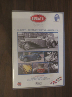 H.G. Conway: Bugatti - The Legendary Years 1929-1939 DVD
