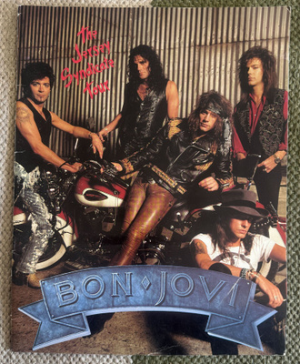 KIERTUEKIRJA: BON JOVI THE JERSEY SYNDICATE TOUR (SE HARVINA