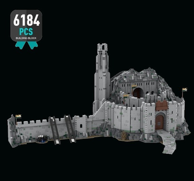 LUPIN-LEGO COMPATIBLE LOTR HELMS DEEP - HEAD HUNTER STORE.