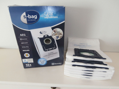 7 KPL ELECTROLUX S-BAG PÖLYPUSSEJA