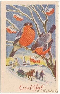 A TILGMAN (?) - Jouluinen pikkukortti