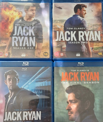 Tom Clancy's Jack Ryan 1-4 -Blu-Ray