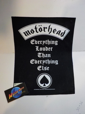MOTÖRHEAD - EVERYTHING LOUDER UUSI SELKÄMERKKI