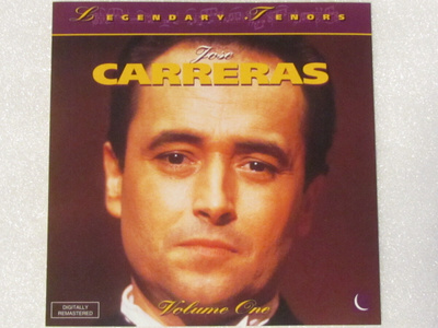 José Carreras • Legendary Tenors Jose Carreras Volume One CD
