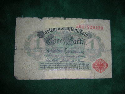 Saksa markan 1914 seteli
