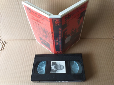 SKREWDRIVER compilation 1977-1993 VIDEO - vhs pal