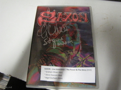 SAXON-LIVE INNOCENCE / POWER & GLORY DVD KOLMELLA NIMMARILLA