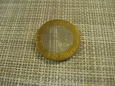 Jääkiekon MM-Kisat 2003  5 Euroa juhlaraha.