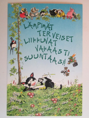 KULKEMATON MAURI KUNNAS POSTIKORTTI