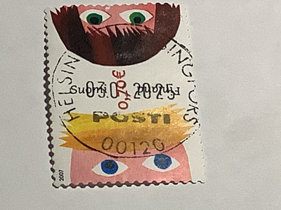 1816 / 2007 Ystävä - Katse o leimattu Lo