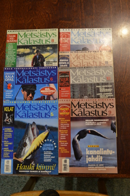 Metsästys ja Kalastus lehdet 5,6,8,9,10,11,12/1998