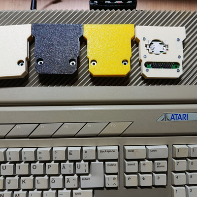 ACSI2STM Atari ST:lle – SD-kovalevyemulaattori sis SD