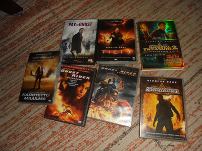 DVD Nicolas  Cage 7 elokuvaa