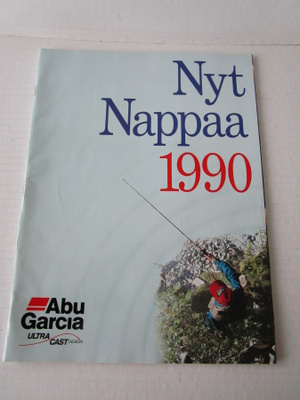 Nyt Nappaa: Abu Garcia Kalastustarvike-kuvasto 1990