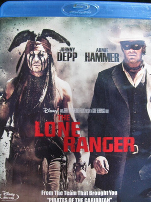 THE LONE RANGER BLU-RAY