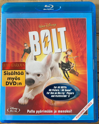 BOLT BLU RAY, SISÄLTÄÄ MYÖS DVD n