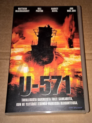 U-571 VHS SOTAELOKUVA