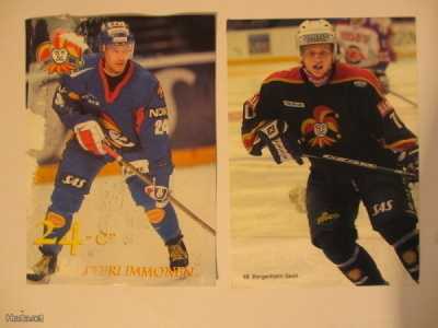 Sean Bergenheim Jokerit postikortti