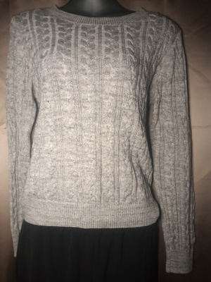 MH&M harmaa neule S