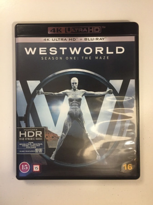 Westworld - Kausi 1 (4K Ultra HD + Blu-ray) (6 disc)