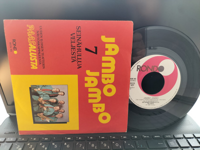 7 SEINÄHULLUA VELJESTÄ, Jambo Jambo, 7'' -86 NÄTTI !!