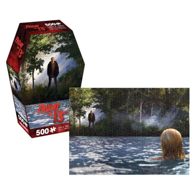 FRIDAY THE 13TH COFFIN BOX PUZZLE	(48)	palapeli 35 cm x 48cm