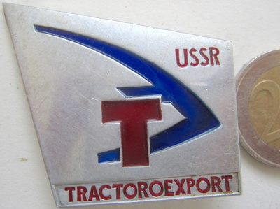 VANHA CCCP Merkki Tractorexport ISO KOMEA
