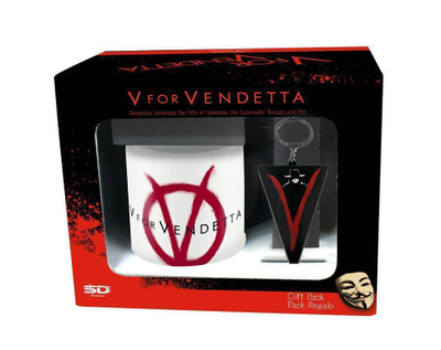 V FOR VENDETTA GIFT PACK V	(9 567)	muki + avaimenperä (metal