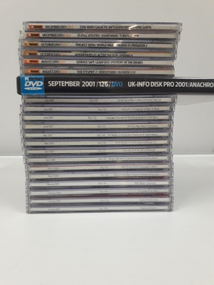 PC Format 2001 cd PCF118-PCF129 osa (20cd,1dvd)