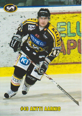 Oulun Kärpät ANTTI AARNIO  Postikortti