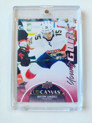 21-22 UD Young Guns Canvas - Anton Lundell