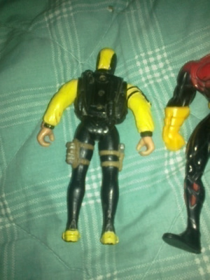 Sarja kuva hahmo  sukeltaja figure 14 cm 2000-luku