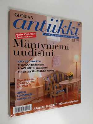 Glorian antiikki 19, kesä 1998