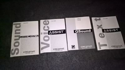 Sound Blaster oppaat