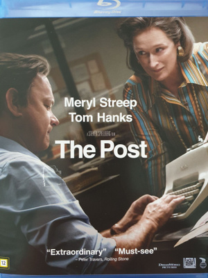 The Post blu-ray Streep, Hanks Steven Spielberg