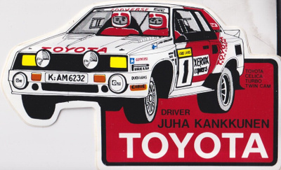Juha Kankkunen, TOYOTA,   e223