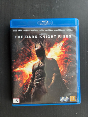 THE DARK KNIGHT RISES . BLU RAY . BALE . OLDMAN . HARDY