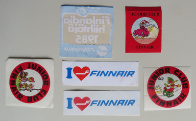 Vanhempia FINNAIR tarroja 6 kpl