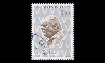 Monaco 1122 o Winston Churchill (1974)