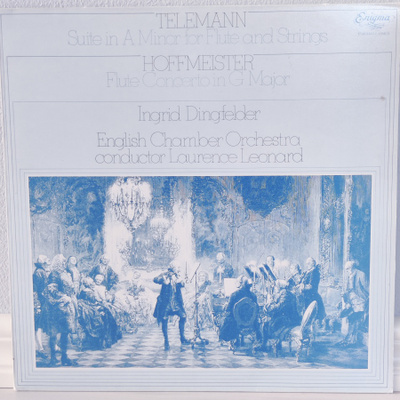 Telemann-Suite on A Minor, Hoffmeister Flute concerto lp